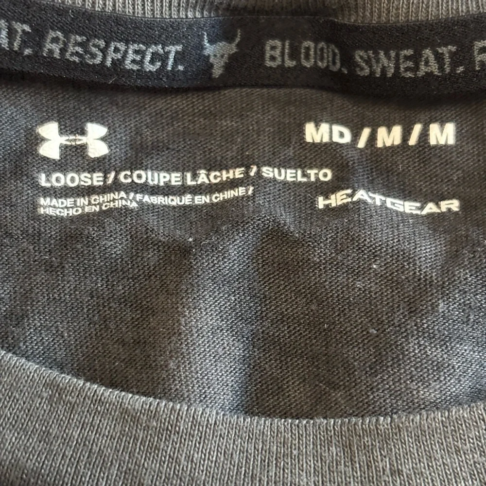 Under Armour‎ Project Rock Disrupt Shirt Camo Men’s Med